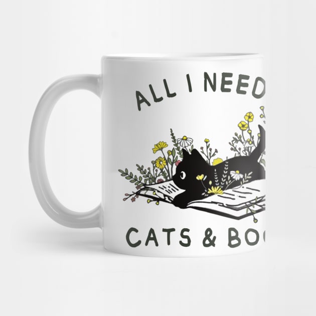 All I need is Cats and Books by MasutaroOracle